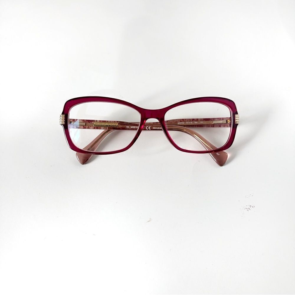 Emilio Pucci Frames EP2702 in Cyclamen - Picture 2 of 16